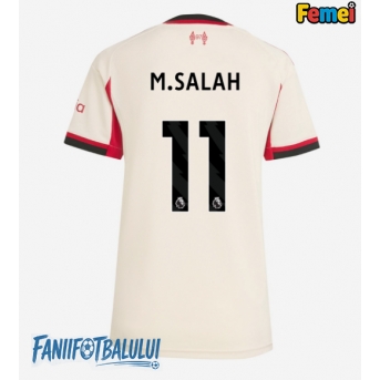 Liverpool Mohamed Salah #11 Tricou Fotbal Replică 2025-26 Femei Deplasare